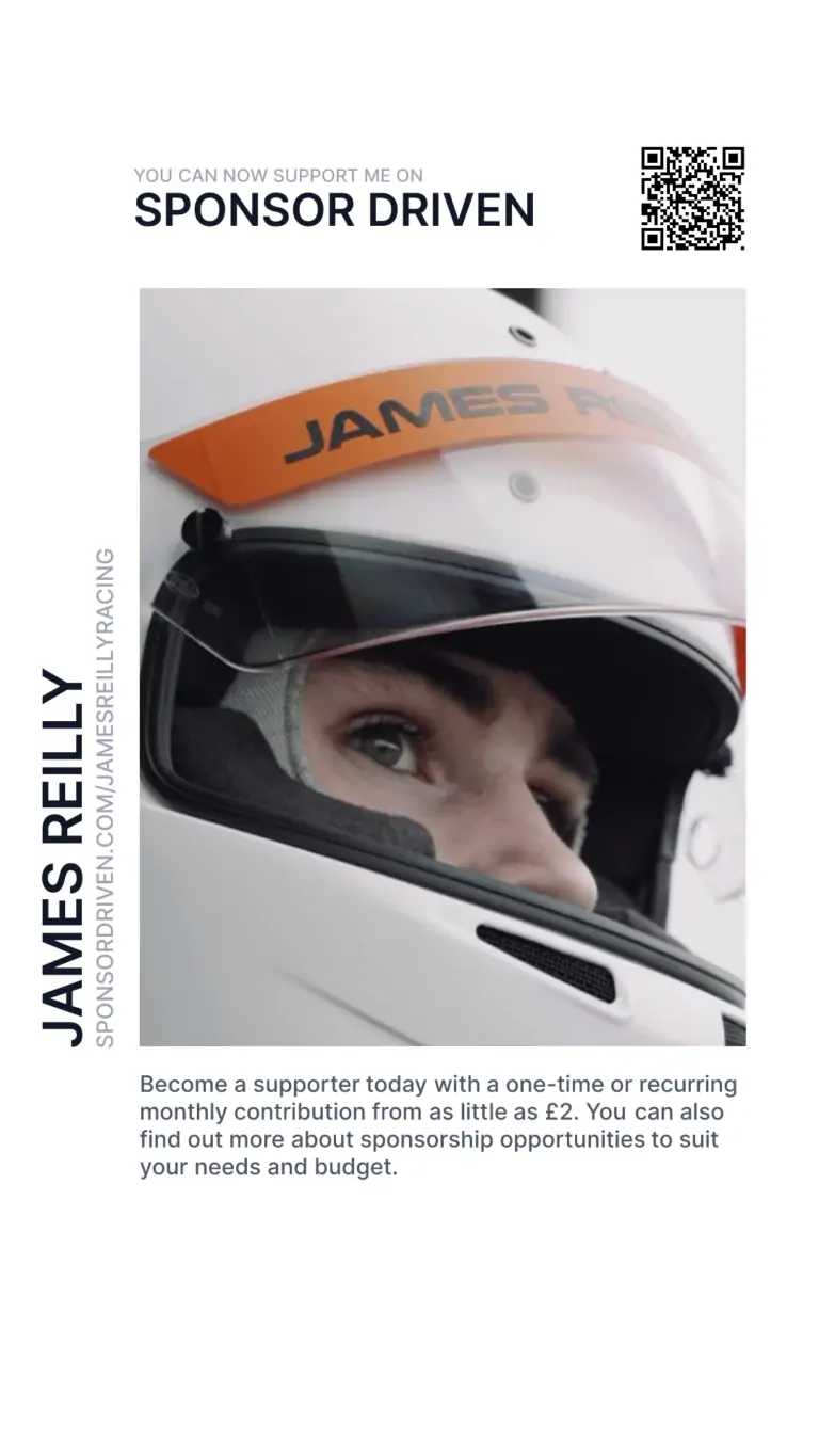 James Reilly Racing Sponsor Driven